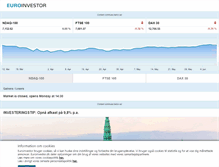 Tablet Screenshot of euroinvestor.com